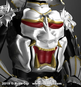 chest close up